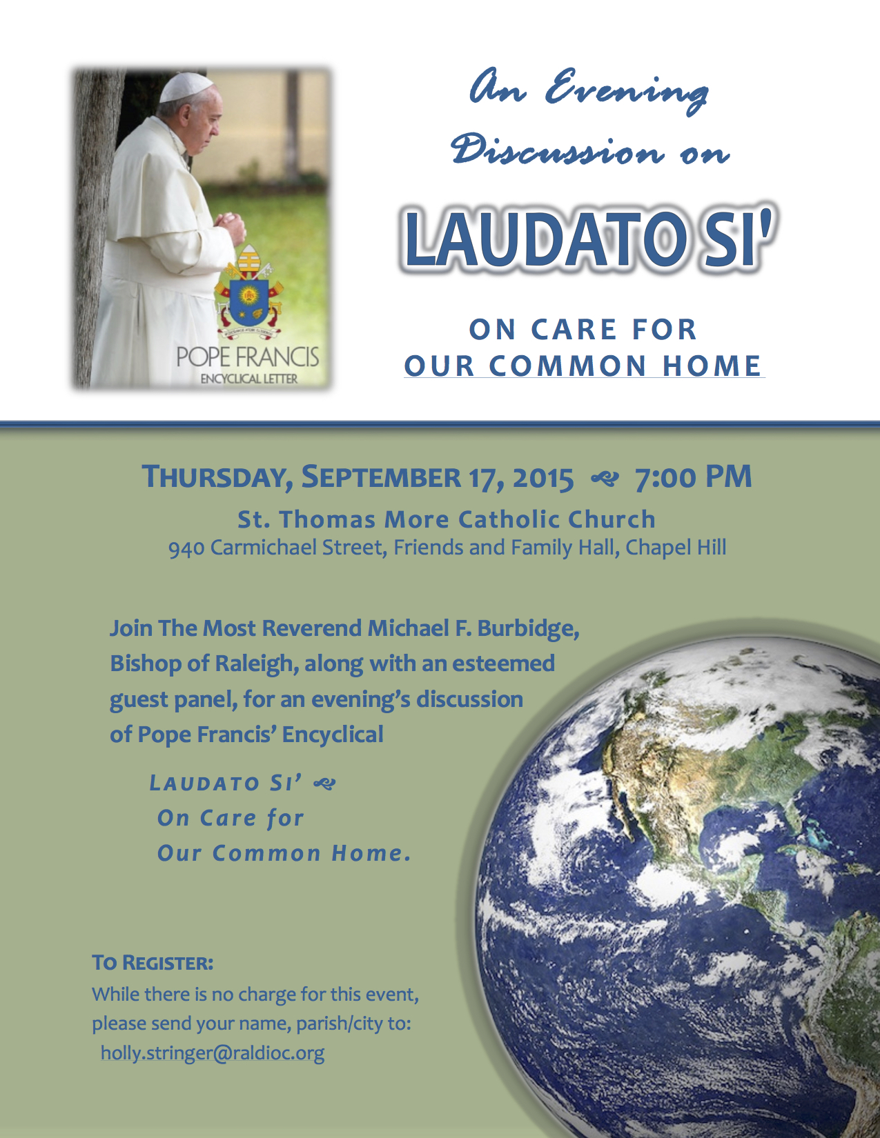 Laudato Si-Pope Encyclical Discussion